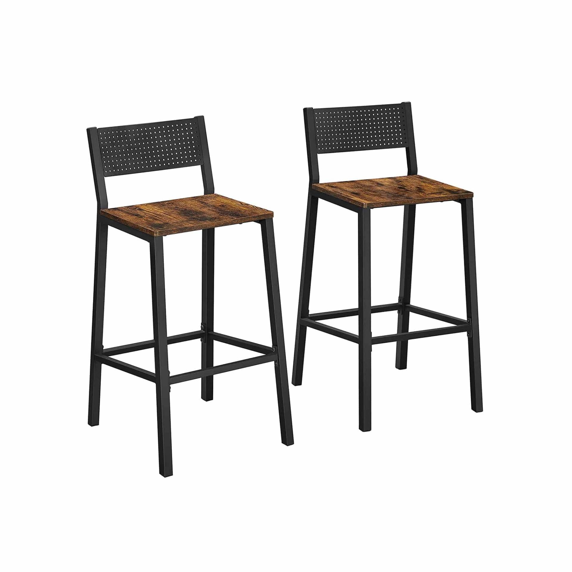 Industrie-Design Barhocker 2er Set Industrie-Design Barhocker 2er Set von Vasagle