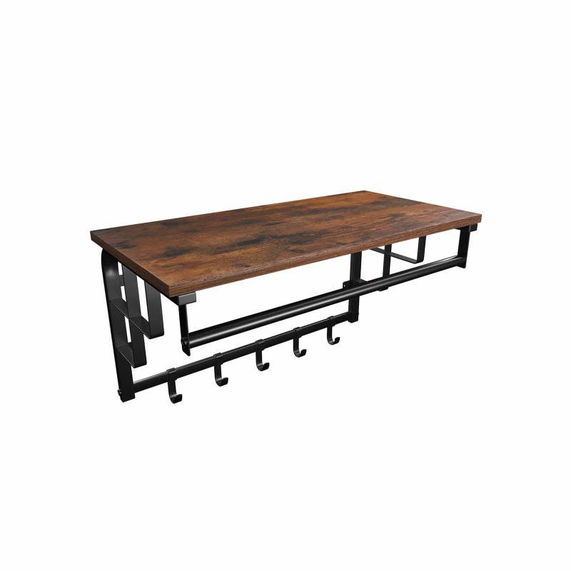 Industrie-Design Wandgarderobe von Vasagle