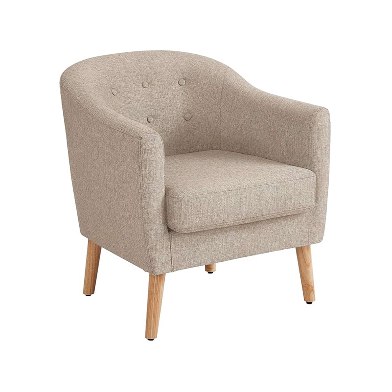 Loungesessel aus Stoff mit gepolstertem Sitzkissen Loungesessel aus Stoff mit gepolstertem Sitzkissen von Vasagle