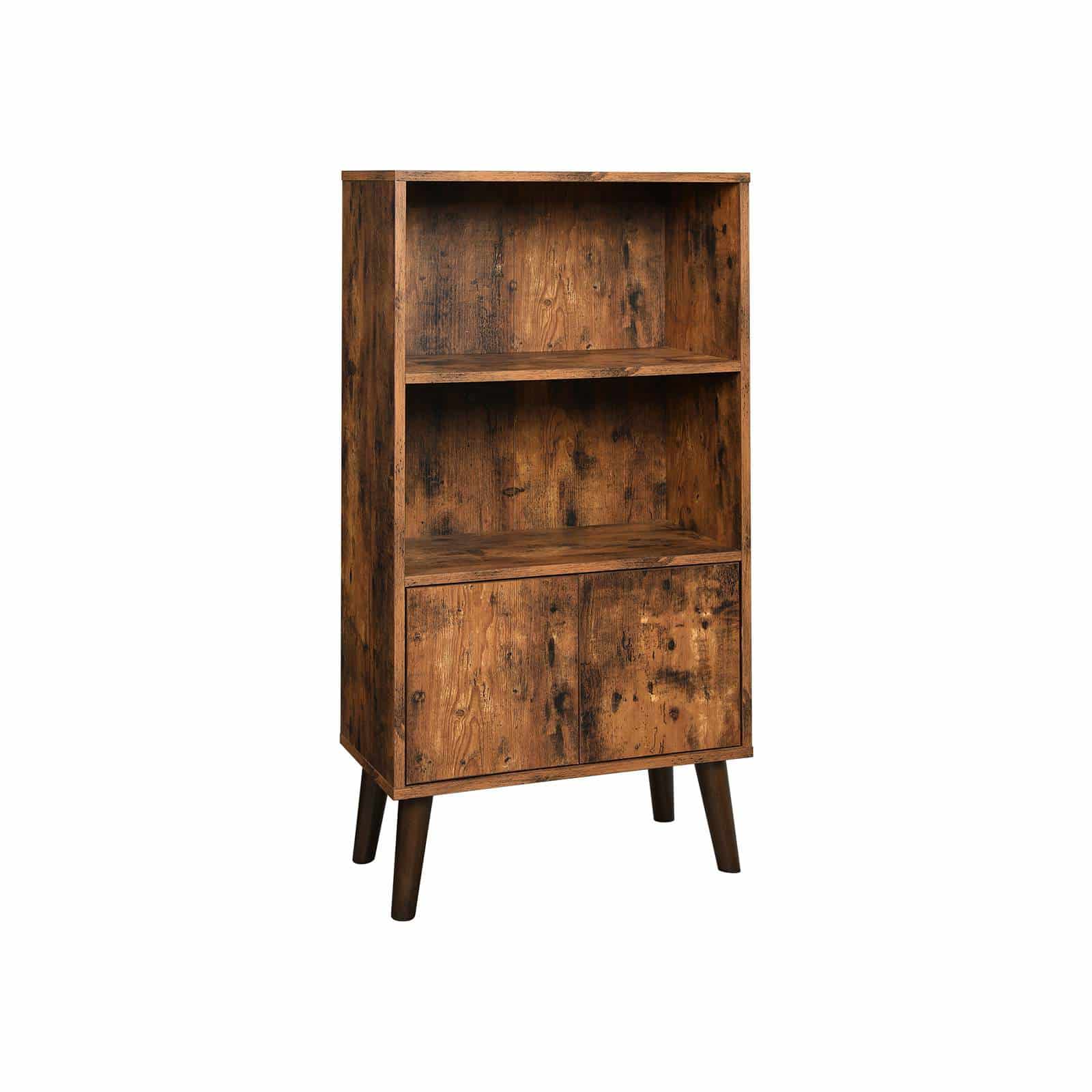 Retro Bücherschrank mit Türen 60 x 30 x 120 cm Retro Bücherschrank mit Türen 60 x 30 x 120 cm von Vasagle