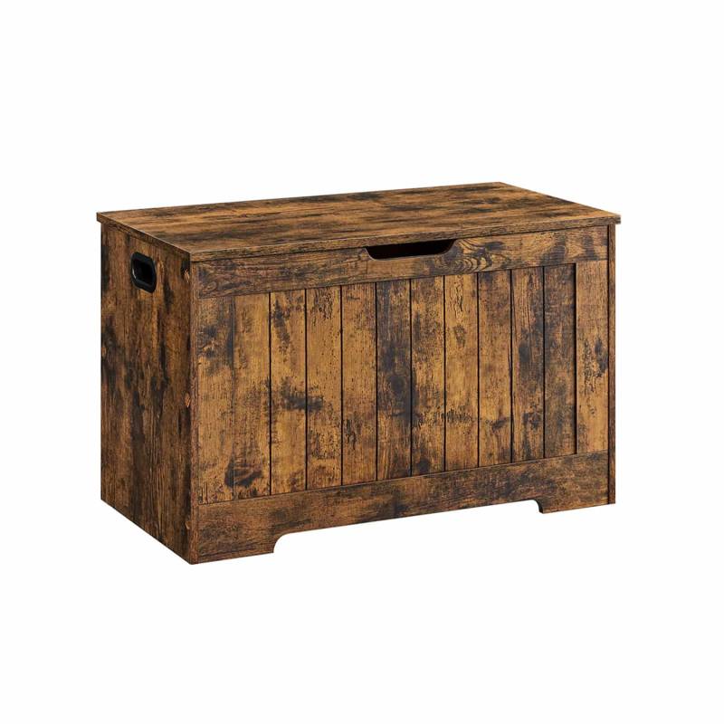 Schuhbank mit Deckel 40 x 76 x 48 cm von Vasagle