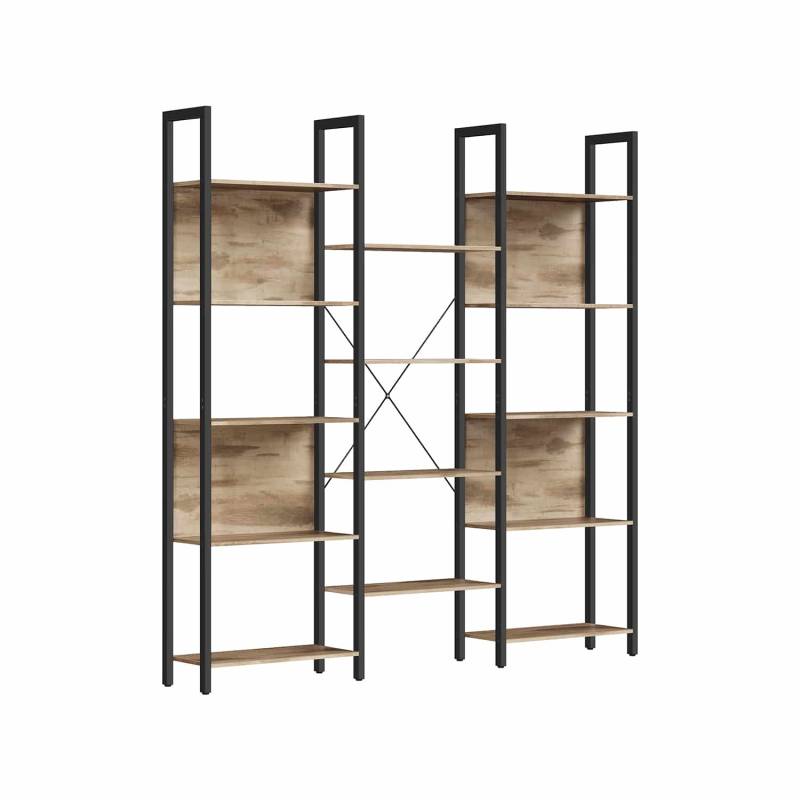 Standregal mit 14 Ablagen in Industrie-Design von Vasagle