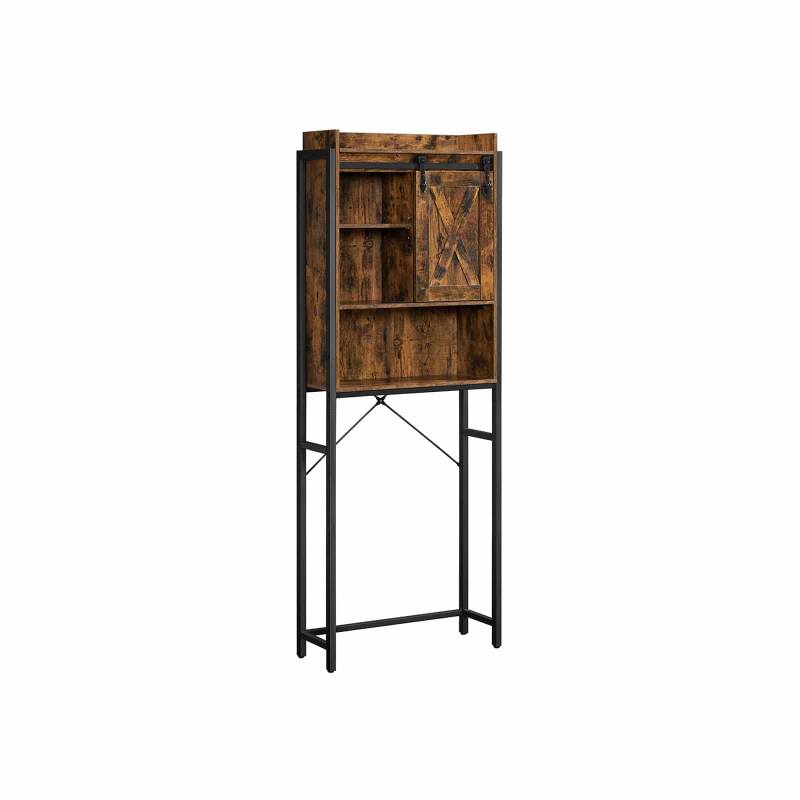 Toilettenregal mit Schrank von Vasagle