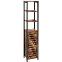 Küchenregal mit 3 Ablagen und Schrank, 37 x 30 x 167 cm Küchenregal mit 3 Ablagen und Schrank, 37 x 30 x 167 cm von Vasagle