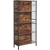 Standregal mit 4 Ablagen, 4 S-Haken Standregal mit 4 Ablagen, 4 S-Haken von Vasagle