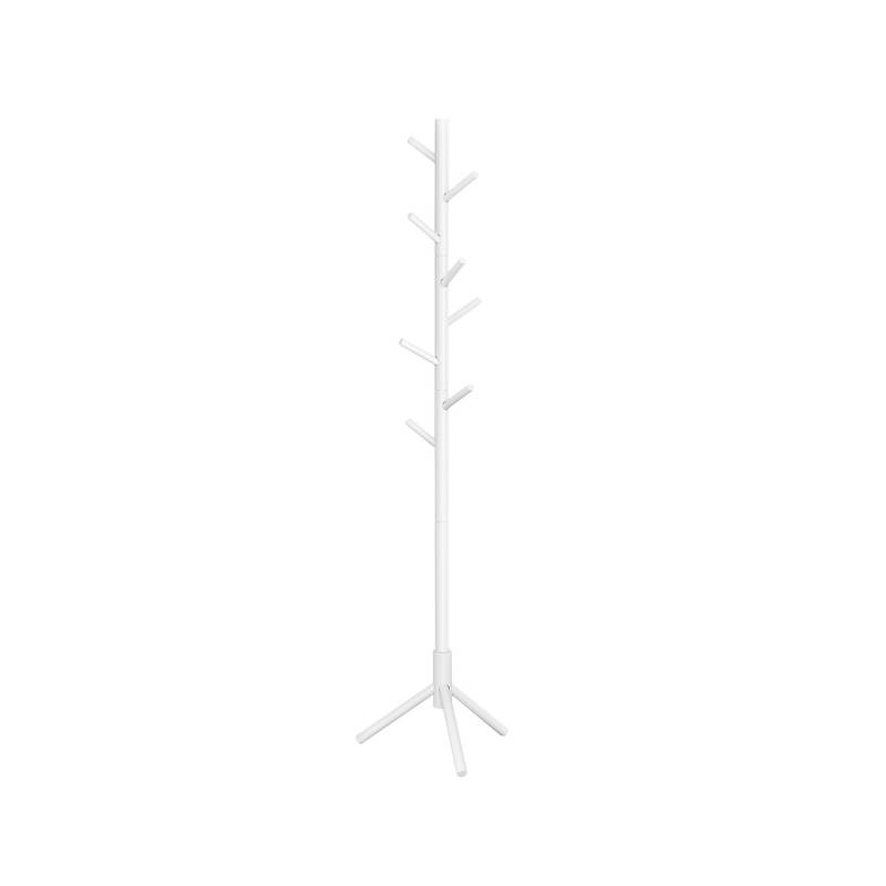 Vasagle Kleiderständer Massivholz 47 cm x 47 cm x 175 cm Weiß von Vasagle