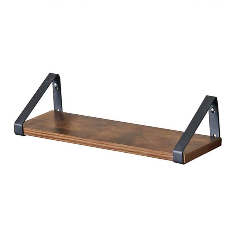 Vasagle Wandregal 40 cm x 12 cm x 11 cm Braun-Schwarz von Vasagle