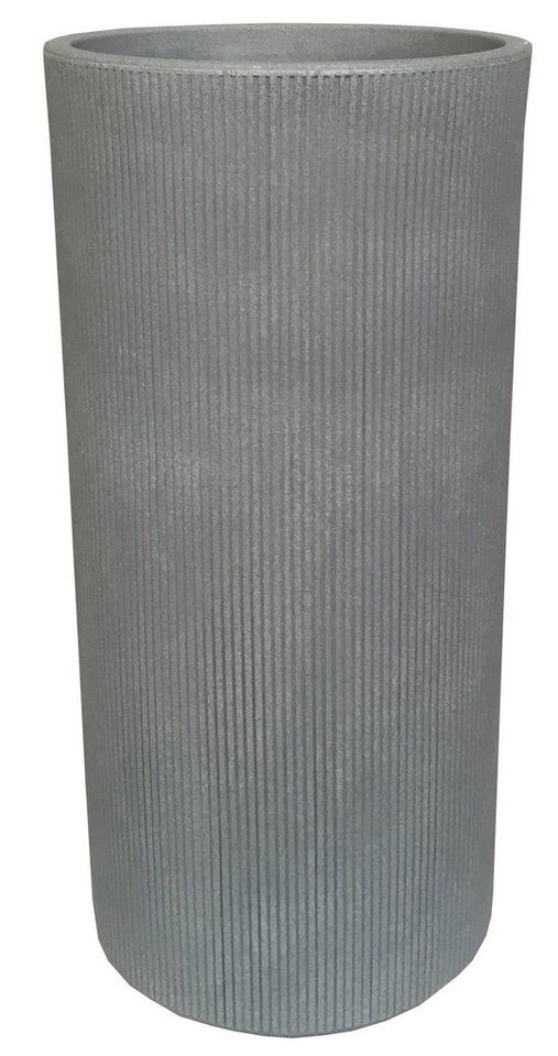 Vasar Blumentopf Pflanztopf City frostbeständig, Ø 33 cm Höhe 69 cm, hochwertige und wetterfester Blumentopf, leicht zu tragen von Vasar