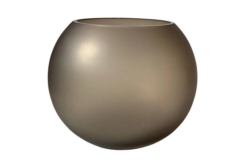 Vase the World Dekovase Designer Vase – handgefertigte Satin Blumenvase Matt-Taupe 3 Größen Vase the World Dekovase Designer Vase – handgefertigte Satin Blumenvase Matt-Taupe 3 Größen von Vase the World