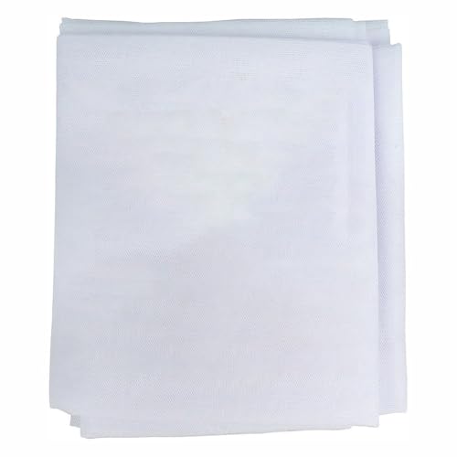 Insektenschutz Gartennetz Feinmaschiges Design für Außenbereiche, anpassbar für verschiedene Anwendungen (Weiß) von Vasiumic