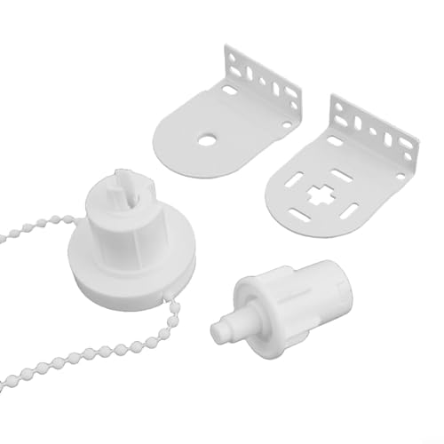 Rollo-Reparatur-Set mit robusten Jalousienhalterungen, Rollo-Armaturen für 28 mm und 32 mm Rohre, Perlenkettenrollo-Teile, für Fensterrollo-Ersatz-Set (32 mm) von Vasiumic