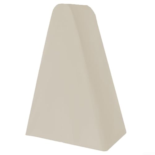 Vasiumic 210D Oxford Stoff Pool Leiter Schutzhülle für Outdoor oberirdische Schwimmbad Sicherheitsleiter 121,9–142,2 cm, Doppelreißverschluss, winddichte Schnallen (Meter weiß) von Vasiumic