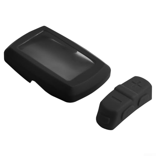 Vasiumic Display Armaturenbrett Abdeckung mit Drosselklappenschutz für Engwe EP-2 Pro und Engine Pro Elektroroller, kratzfestes, leichtes Meter Gehäuse in Schwarz (Schwarz) von Vasiumic