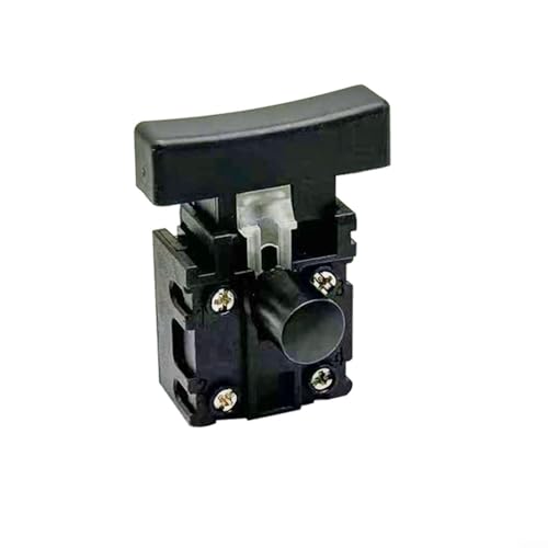 Vasiumic Ersatz-Triggerschalter für 5016/6018 elektrische Kettensäge, langlebiges schwarzes Kunststoff-Elektrowerkzeug-Ersatzteil, kompaktes leichtes Design für die Holzbearbeitung zu Hause von Vasiumic