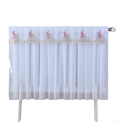 Vasiumic Heizkörperabdeckung, Staubschutz, Stoff, einfach zu installieren, Heizkörperschutz, Dekoration, 2 Größen erhältlich, 70 x 100 cm und 70 x 180 cm (180 x 70 cm B) von Vasiumic