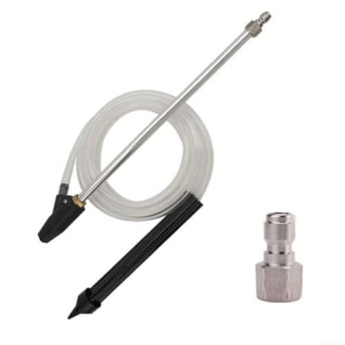 Vasiumic Hochdruckreiniger-Sandstrahl-Aufsatz-Set für Sprühstab mit mehreren Düsen für effektive Reinigung und Farbentfernung, Rostreinigungszubehör (Stil 1) von Vasiumic