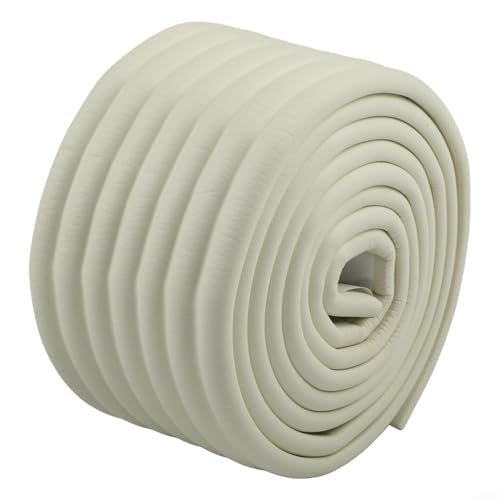 Vasiumic Outdoor-Wasserrohr-Antifrost-Streifen, Winter-Schaumstoff-Isolierband, 2 m × 8 cm, thermischer Schutz für Wasserleitungen, Klimaanlagenrohre, Heizkörperrohre (weiß) von Vasiumic