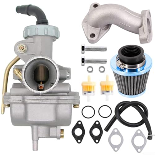 Vasiumic PZ20 Vergaser-Set, kompatibel mit Dirt Bikes mit Kraftstoffleitungsdichtungen, 35 mm Luftfilter für mehrere Marken, Motor-Umbau-Kit, Roller-Vergaser-Teile Vasiumic PZ20 Vergaser-Set, kompatibel mit Dirt Bikes mit Kraftstoffleitungsdichtungen, 35 mm Luftfilter für mehrere Marken, Motor-Umbau-Kit, Roller-Vergaser-Teile von Vasiumic