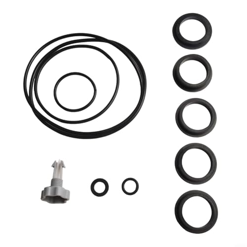 Vasiumic Pool Filter Dichtung, für Intex Sandfilterpumpe Luftablassventil O-Ringe Dichtung Dichtung Reparatursatz für Poolausrüstung Wartung Ersatzteile Filterpumpe Dichtungssatz von Vasiumic