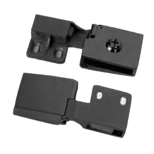 Vasiumic Rahmenlose Glastürscharniere 3–6 mm, Zinklegierung, nicht perforierte Clips mit TPE-Unterlegscheiben, verstellbare Spannung, einfache Installation für Duschschränke, Bücherregale, Displays Vasiumic Rahmenlose Glastürscharniere 3–6 mm, Zinklegierung, nicht perforierte Clips mit TPE-Unterlegscheiben, verstellbare Spannung, einfache Installation für Duschschränke, Bücherregale, Displays von Vasiumic