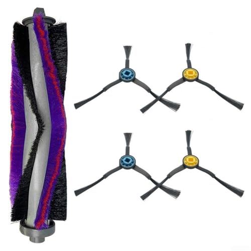 Vasiumic Rollenbürste Seitenbürste Ersatz-Kit für Roboter Staubsauger Teile Zubehör Hartboden Teppich Staubsauger Teile Roboter Reiniger Bürste Montage von Vasiumic
