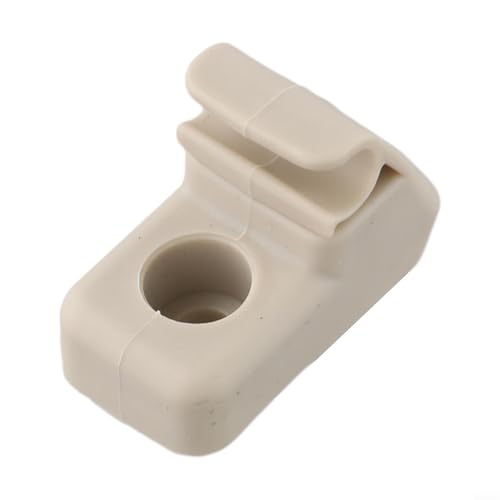 Vasiumic Sonnenblendenhalter Halterung Clip 735411088 Beige ABS Auto Innenteile für Fiat Grande Punto Direktinstallation Verschleißfest Nicht Verformt Ersatzteil von Vasiumic
