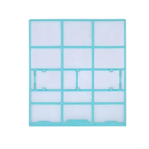 Vasiumic Staubfilter-Sieb zum Aufhängen von AC-Inneneinheit, Kunststoff-Luftauslass-Netzabdeckung für Heim-Split-System, einfach zu installieren und zu pflegen Split-System-Filter (25,3 x 28 cm) von Vasiumic
