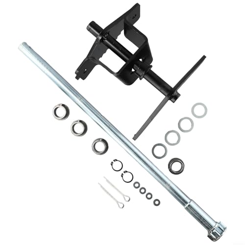 Vasiumic Steering Sector Gear with Shaft Kit for LT150 LT155 LT160 LT166 LT170 Lawn Mower Replacement Parts Metal Construction Mower Steering Components(B) von Vasiumic