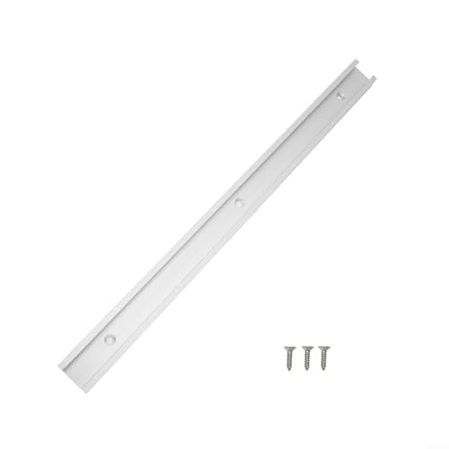 Vasiumic T-Track-Schlitz-Gehrungsstangen-Set aus Aluminiumlegierung, für Tischsäge, Holzbearbeitungsvorrichtungen, 30 mm breit in 300 mm, 400 mm, 500 mm Längen und 19 mm breite Stange (400 mm T-Track) von Vasiumic