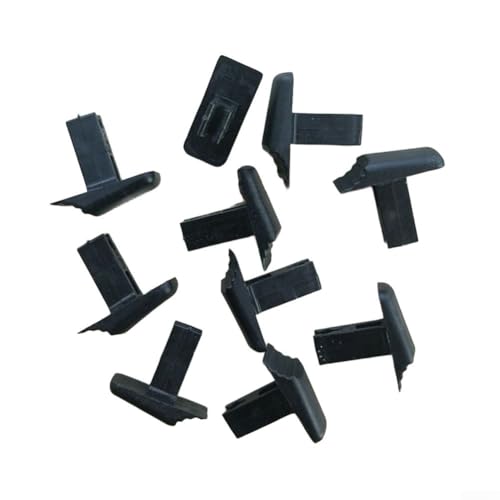 Vasiumic Teleskop-Leiterverriegelungs-Schalterknöpfe, 10 Stück, schwarz, Kunststoff, Ersatzteile für Verlängerungsleitern, Werkstattwerkzeuge, Leiterverriegelungsknopf, Verlängerungsleiter-Hardware von Vasiumic