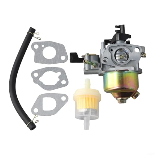 Vasiumic Vergaser-Kit Hofausrüstung Zubehör, Rasen-Ausrüstungsteile Kompatibel mit HR194 HR195 Rasenmäher Metall Ersatzteile Einfache Installation von Vasiumic
