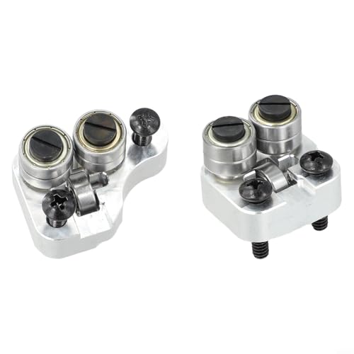 Vasiumic Vorne und Hinten Führungsrollen Kit Deep Cut Bandsäge Metall Silber Schneidwerkzeug Zubehör Elektrowerkzeug Komponenten Werkstatt Ausrüstung Teile Bandsäge Ersatzteile von Vasiumic
