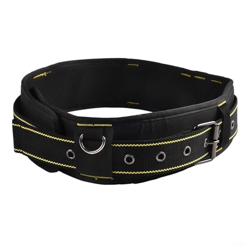 Vasiumic Werkzeuggürtel-Hosenträger-Set mit verstellbaren Trägern und mehreren Taschen, robuste Werkzeugweste, abnehmbare Organizer-Tasche für Tischler, Elektriker (E) von Vasiumic