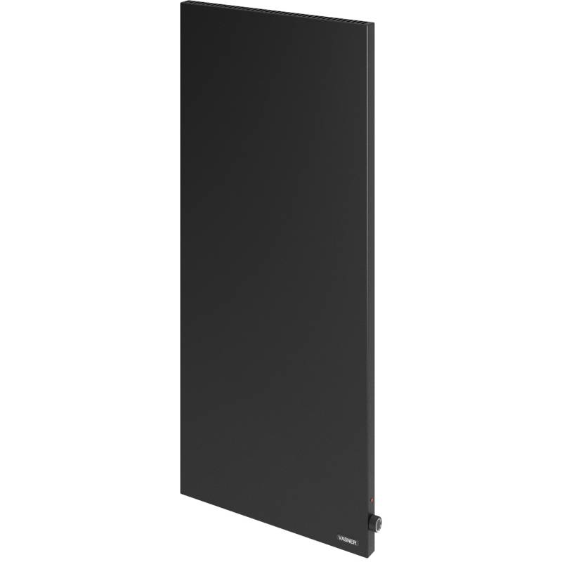 Vasner Hybrid-Infrarotheizung Konvi VE Schwarz 1200 W 60 cm x 140 cm von Vasner