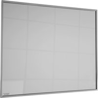 Vasner Infrarotheizung "Zipris S", Glas/Titan, 500 W, 90x60 cm von Vasner