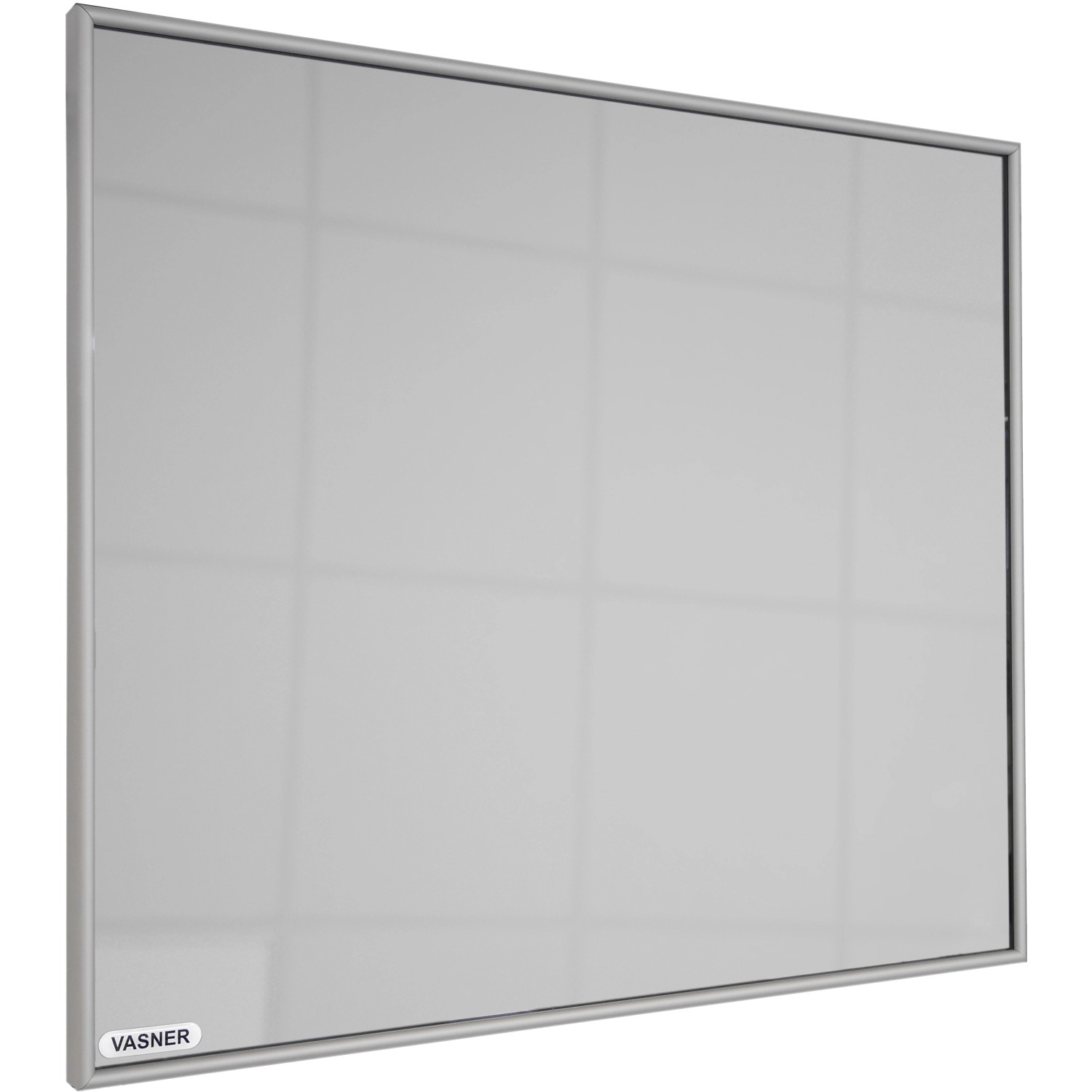 Vasner Spiegel-Infrarotheizung Zipris S 900 W 60 cm x 140 cm Aluminiumrahmen von Vasner