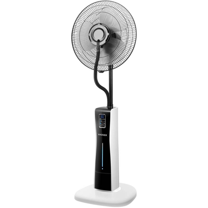 Vasner Stand-Ventilator Cooly mit Sprühnebel und Fernbedienung Weiß-Schwarz Vasner Stand-Ventilator Cooly mit Sprühnebel und Fernbedienung Weiß-Schwarz von Vasner