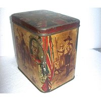 Antike Ridgways Ww1 Souvenir Gedenk Metall Litho Bildliche Grafik Tee Dose Antike Ridgways Ww1 Souvenir Gedenk Metall Litho Bildliche Grafik Tee Dose von VastVintageVisions