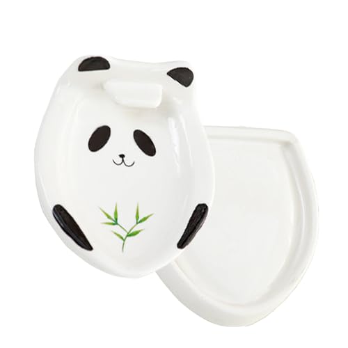 Vastsea Panda Löffelständer, Kochlöffelablage, Keramiklöffelhalter, für Essstäbchen, Pfannenwender Platzieren, Messern oder anderem Geschirr Vastsea Panda Löffelständer, Kochlöffelablage, Keramiklöffelhalter, für Essstäbchen, Pfannenwender Platzieren, Messern oder anderem Geschirr von Vastsea