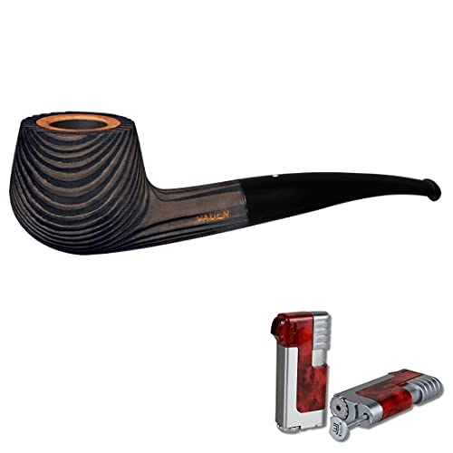 Vauen Pfeife Patina 140 sandgestrahlt Weißpunktedition + Necuma Pfeifenfeuerzeug Vauen Pfeife Patina 140 sandgestrahlt Weißpunktedition + Necuma Pfeifenfeuerzeug von Vauen / Necuma