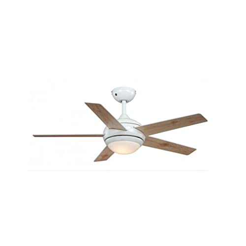 aireRyder Deckenventilator mit Licht und Fernbedienung Fresco 112 cm, Gehäuse weiß, Wendeflügel in weiß und Kiefer aireRyder Deckenventilator mit Licht und Fernbedienung Fresco 112 cm, Gehäuse weiß, Wendeflügel in weiß und Kiefer von AireRyder