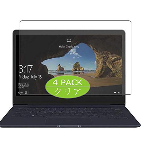 Vaxson 4 Stück Schutzfolie kompatibel mit ASUS ZenBook 13 UX331UAL 13.3" Display Folie Folien Displayschutzfolie （ Nicht Panzer Schutz Glas Folie SchutzGlas Nicht PanzerGlas ） Update von Vaxson