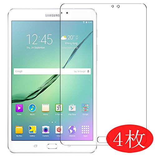 Vaxson 4 Stück Schutzfolie kompatibel mit Samsung Galaxy Tab S2 8.0 SM-T710 T713 Wi-Fi 8" Display Folie Folien Displayschutzfolie （ Nicht Panzer Schutz Glas Folie SchutzGlas Nicht PanzerGlas ） Update von Vaxson