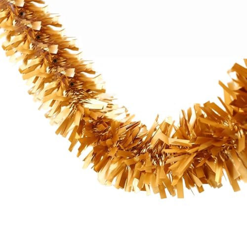 3 Stück Weihnachtsgirlande Lametta 9cm x 2m Bunte Glitzer Girlande Weihnachten Weihnachtsbaum Lametta Girlande Tinsel Garland Weihnachtsdeko Baumschmuck Christbaumschmuck,Gold A 3 Stück Weihnachtsgirlande Lametta 9cm x 2m Bunte Glitzer Girlande Weihnachten Weihnachtsbaum Lametta Girlande Tinsel Garland Weihnachtsdeko Baumschmuck Christbaumschmuck,Gold A von Vayliro