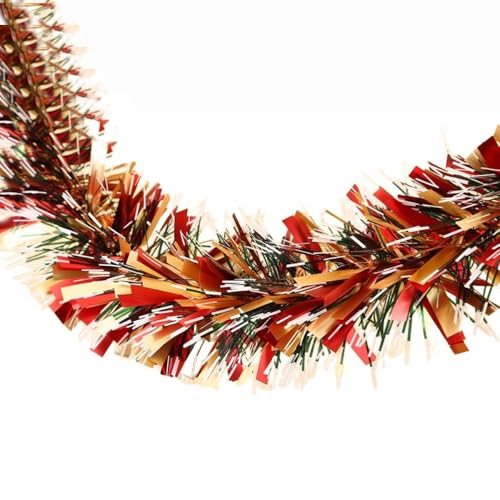 5 Stück Weihnachtsgirlande Lametta 9cm x 2m Bunte Glitzer Girlande Weihnachten Weihnachtsbaum Lametta Girlande Tinsel Garland Weihnachtsdeko Baumschmuck Christbaumschmuck,Bunt D 5 Stück Weihnachtsgirlande Lametta 9cm x 2m Bunte Glitzer Girlande Weihnachten Weihnachtsbaum Lametta Girlande Tinsel Garland Weihnachtsdeko Baumschmuck Christbaumschmuck,Bunt D von Vayliro