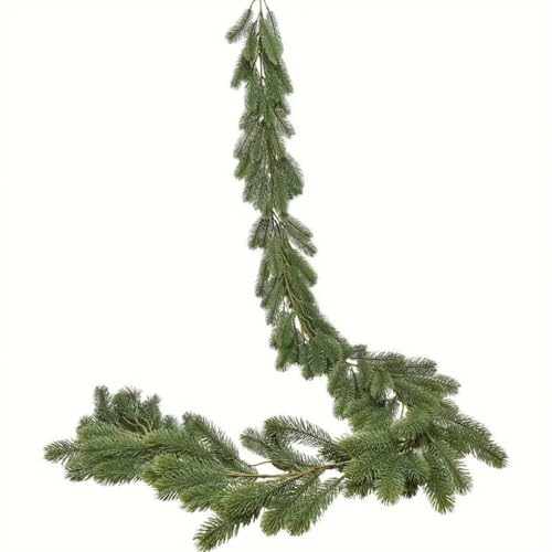 Vayliro 1 Stück Weihnachtsgirlanden 180cm Künstliche Tannengirlande Unechte Tannenzweiggirlande für Weihnachten Indoor Outdoor Künstliche Tannenbaum Girlande Deko Weihnachtsdekoration,Grün Vayliro 1 Stück Weihnachtsgirlanden 180cm Künstliche Tannengirlande Unechte Tannenzweiggirlande für Weihnachten Indoor Outdoor Künstliche Tannenbaum Girlande Deko Weihnachtsdekoration,Grün von Vayliro