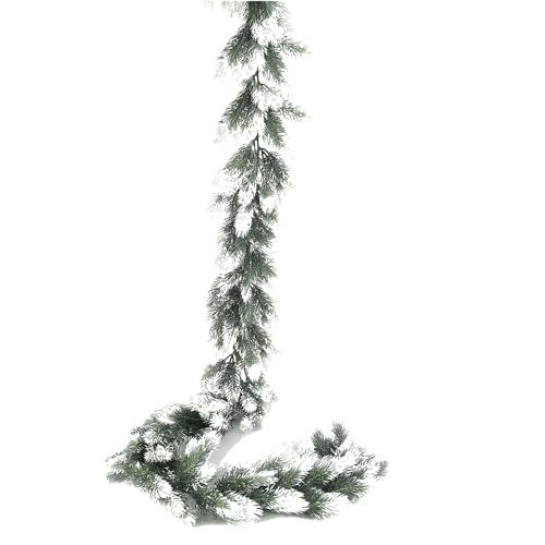 Vayliro 2 Stück Weihnachtsgirlanden 180cm Künstliche Tannengirlande Unechte Tannenzweiggirlande für Weihnachten Indoor Outdoor Künstliche Tannenbaum Girlande Deko Weihnachtsdekoration,Weißgrün Vayliro 2 Stück Weihnachtsgirlanden 180cm Künstliche Tannengirlande Unechte Tannenzweiggirlande für Weihnachten Indoor Outdoor Künstliche Tannenbaum Girlande Deko Weihnachtsdekoration,Weißgrün von Vayliro