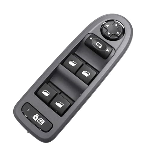 Fensterheber Schalter 96644915 Für Peugeot 308 508 Für C5 2008-2013 Für Citroen Für C5 2007-2013 Vorne Links Master Fensterheber Schalter Spiegel Control Taste von Vbbrswaad