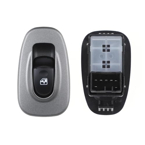 Fensterheber Schalter Für Hyundai Für Accent 2000-2005 93570-25000Grau Power Fensterheber Master Control Schalter Mit Elektrische Taste(7pins 93580-25015) von Vbbrswaad