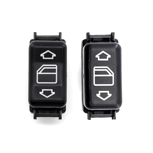 Fensterheberschalter Für Benz 190 260 300 350 420 560 1986-1993 1248204610KZ Fenster Control Schalter Regler Heber Taste(Pair) von Vbbrswaad